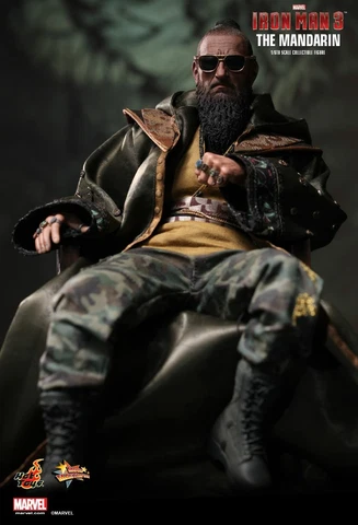 1/6 HOT TOYS MMS211 MARVEL IRON MAN 3 THE MANDARIN KHAN 12" MOVIE FIGURE Cover