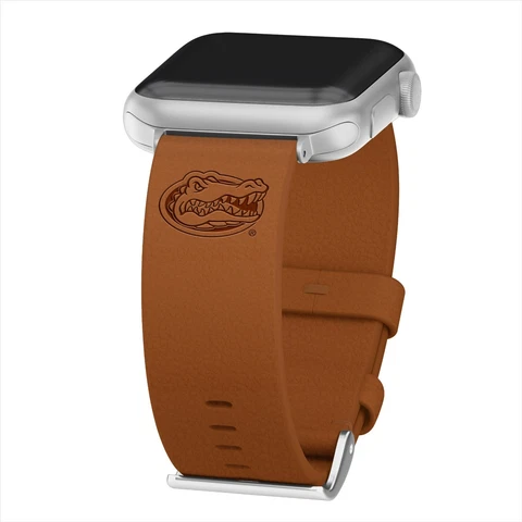 Florida Gators Premium Leather Band Compatible With the Apple Watch Cover