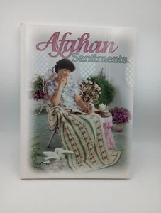 THE NEEDLECRAFT SHOP 1998 AFGHAN SENTIMENTS Crochet Pattern Hardcover Book Vtg - Picture 1 of 9