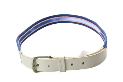 Diesel Gürtel Herren 85 CM Leder Gestreift Metallschnalle Freizeit - Bild 1 von 4