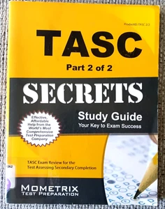 TASC Secrets Study Guide: Exam Review Test of Secondary Completion Part 2 of 2 - Picture 1 of 3