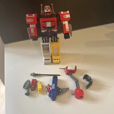 Power Rangers Lightspeed Rescue Megazord Deluxe Micro Playset 6"  - Image 1 of 4