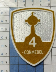Badge Patch Copa Libertadores Vainqueur 4 maillot de foot Estudiante - Picture 1 of 8