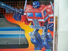 K21i00524 OPTIMUS PRIME MISB AFA 90 EUROPEAN BOX 2002 TRANSFORMERS REISSUE