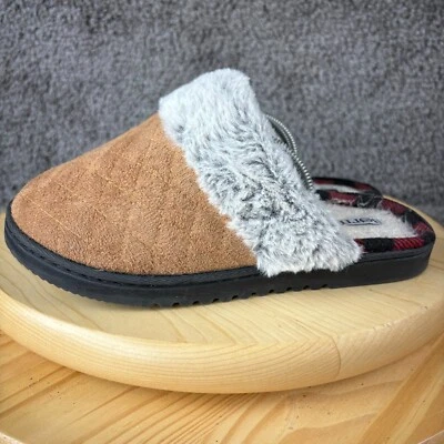 Zapatillas Born para mujer grandes 9-10 marrón imitación piel zapato cómodo sin cordones Foto 1 de 4