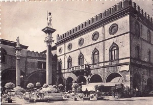 Ravenna piazza del popolo (grande b/n viaggiata) - Picture 1 of 2