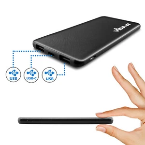 Mini Power Bank 5000mAh 2A Caricabatteria Esterna Portatile Supporta 3 Cellulari - Foto 1 di 12