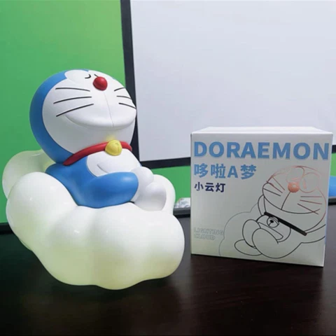 Doraemon Macott Station USB Lighting Cloud Toys Holiday Overall height about New Cover