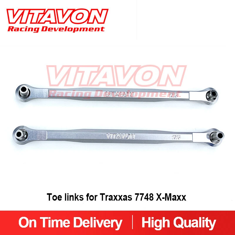 Vitavon CNC Alu 7075 Toe Links For Traxxas 7748 X-Maxx ,also fits for Sand Car - Image 1 of 4