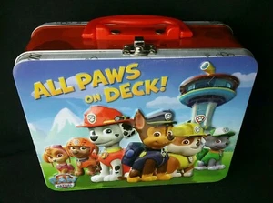 PAW PATROL *ALL PAWS ON DECK" *TIN LUNCH BOX Kindergarten* "ALL KIDS 4-100 yrs. - Bild 1 von 9