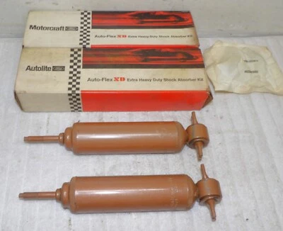 1957-1964 Fairlane Galaxie 58-60 Thunderbird Ranchero NOS FRONT SHOCK ABSORBERS - Image 1 of 4