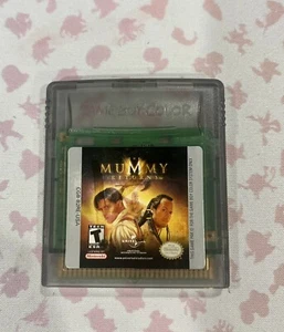 The Mummy Returns Nintendo Game Boy Color GBC Authentic Cartridge Only Cleaned - Picture 1 of 2