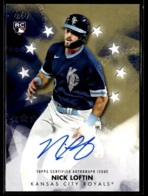 2024 Topps #BSA-LOF Nick Loftin Baseball Stars Autographs (Series One) - Image 1 of 2