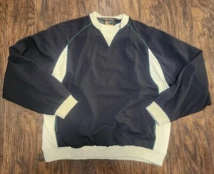 Forresters Mens XL Performance Outerwear Windbreaker Pullover Jacket Black - Picture 1 of 6
