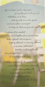 Hallmark Connections Greeting Card Friendship " You've been shuch a .."NEW (A42) - Picture 1 of 4