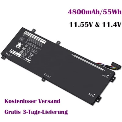 H5H20 RRCGW AKKU Für Dell XPS 15 9550 9560 9570 Precision 5530 5520 M5520 - Bild 1 von 4