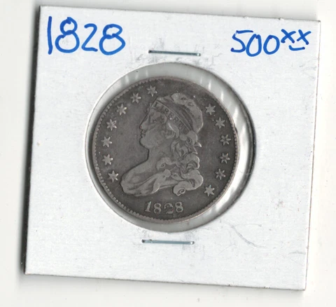 1828 CAPPED BUST QUARTER Cover