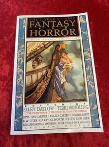 Year's Best Fantasy and Horror : 4th Annual Collection, E. Datlow, 1991 1st Ed. - Picture 1 of 5