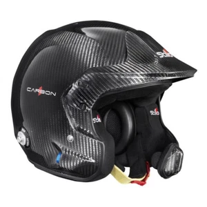 NEU! FIA Stilo Venti4 WRC Carbon JetHelm Schwarz Kohlefaser Rennen Snell SA2020 - Bild 1 von 5
