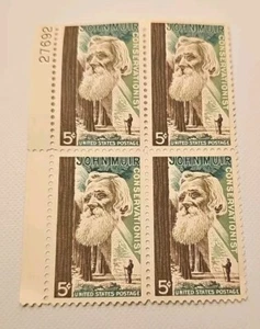 Ottimo lotto di 4 blocchi numero targa statunitensi ben tenuti, 5 centesimi. Francobolli nuovi di zecca  - Foto 1 di 4