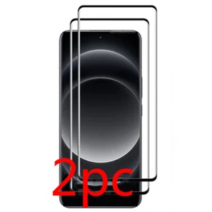 2× Screen Protector Film 3D Curved Tempered Glass For Xiaomi 14 Ultra Full Cover - Picture 1 of 3