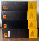 4- Kodak Carousel Transvue 80 Slide Tray B80T Holds 80 35mm slides w/Box