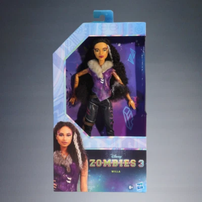 2022 HASBRO DISNEY ZOMBIES 3 WILLA FASHION DOLL #F6092 - Image 1 of 4