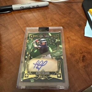 Keiner Delgado 2024 Wild Card 5 Card Draw Auto 2/3 Pittsburg Pirates - Bild 1 von 3