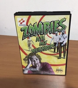 Zombies Ate My Neighbors Sega Genesis Game Cartridge, Manual, Insert and Case  - Picture 1 of 15