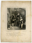 Antiker Meisterdruck-GENRE-MALER-STUDIO-IMPORTUNS-Bellange-1831