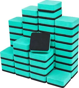 Mini Dry Erase Erasers, 48 Pack Magnetic Whiteboard Eraser for Kids, Chalkboa... - Picture 1 of 7