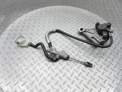 2008 04-09 Suzuki DL1000K VSTROM 1000 Rear Brake Master Cylinder Caliper Line - Image 1 of 4