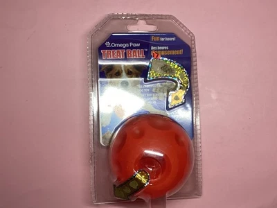 Omega Paw - Tricky Treat Ball - Medium Orange Brand New - Image 1 of 2