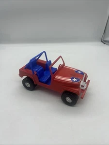 Vintage verarbeiteter Kunststoff Spielzeug Jeep 4x4 Off Road Made in USA - Bild 1 von 11