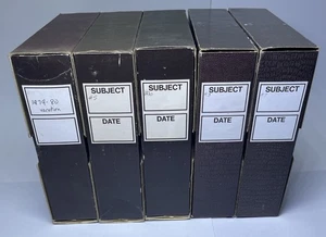 Lot of 5 Vintage Slide Trays with Boxes – GAF & Sawyer’s Carousel 35mm - Picture 1 of 13