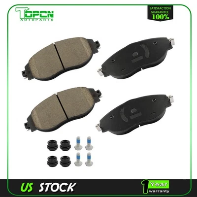 4X Front Ceramic Brake Pad for Volkswagen Arteon Tiguan 2019-2022 Audi Q3 - Image 1 of 4