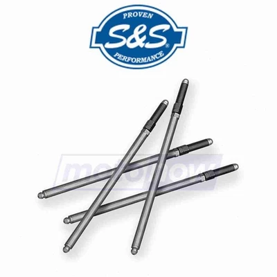 S&S Cycle Adjustable Pushrods for 1999-2006 Harley Davidson FLHTCI Electra pz Foto 1 de 4
