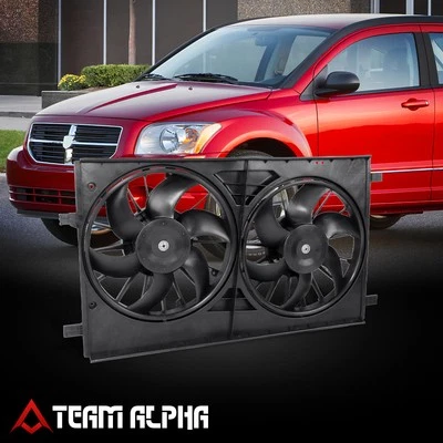 Conjunto de ventilador de radiador de motor Fit 2008-2009 Dodge Caliber 2.4 Srt-4 estilo de fábrica Foto 1 de 4