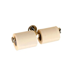 Edelstahl Toilettenpapierhalter Tissue Aufbewahrung Spender Dual - Bild 1 von 12