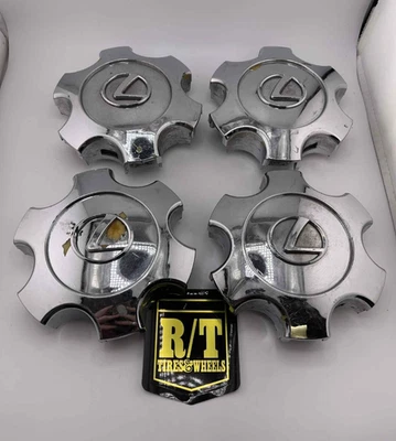 Lexus Wheel Center Cap, Part # 55023 Chrome (Set of 4) Used - Image 1 of 4