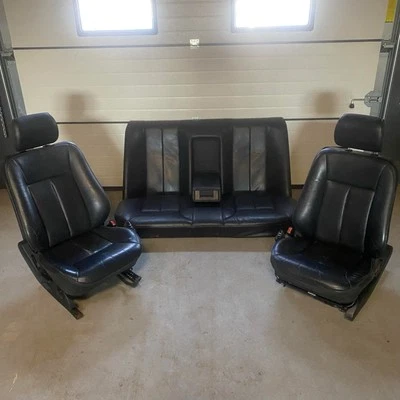 Ensemble sièges avant et arrière chauffants et électriques Mercedes-Benz W210... - Photo 1/4