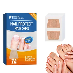Nighttime Renewal Fungal Nail Patches - 72PCS - Overnight Nail Repair - Picture 1 of 10