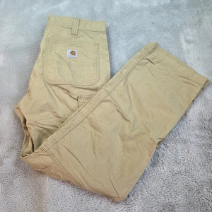 Pantalones Carhartt Para Hombre Cargo Force Calce Relajado Beige Desgarro 32" X 30" Tostado Caqui - Imagen 1 de 9