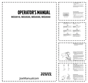 Volvo Penta MD2010202020302040 Operators Manual - Picture 1 of 1