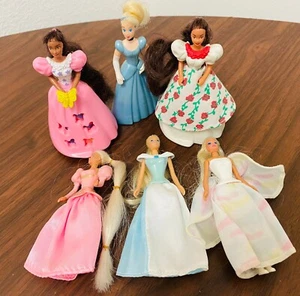 Vintage Barbie & Friends Princess McDonalds 1990s Happy Meal Toy Lot - Picture 1 of 3
