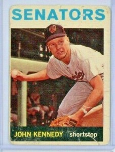 1964 Topps #203 John Kennedy Rookie RC - Washington Senators Shortstop