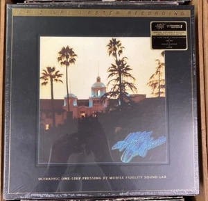 EAGLES Hotel California UltraDisc One-Step MoFi SEALED 45rpm Vinyl 2LP Box Set - Picture 1 of 4