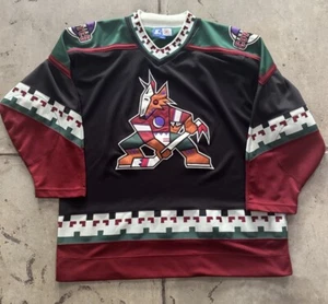 Vintage 90s Phoenix Coyote Starter Hockey Jersey XLarge - Picture 1 of 4
