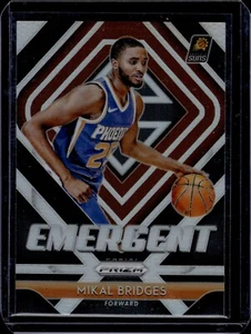 MIKAL BRIDGES 2018-19 Panini prizm Emergent Silver Rookie Insert Suns RC - Picture 1 of 1