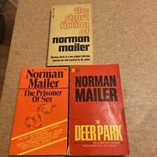 Vintage Norman Mailer Paperbacks Lot Of3 Different Good Condition
